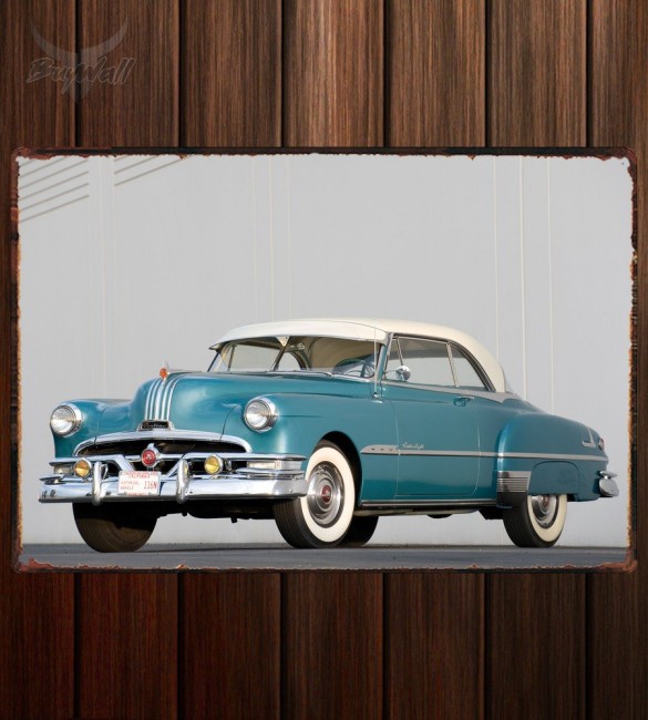 Металлическая табличка Pontiac DeLuxe Eight Catalina Металлическая табличка Pontiac DeLuxe Eight Catalina